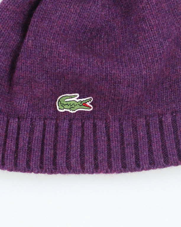 Vintage Y2K Lacoste Small Logo Toque Beanie - OS