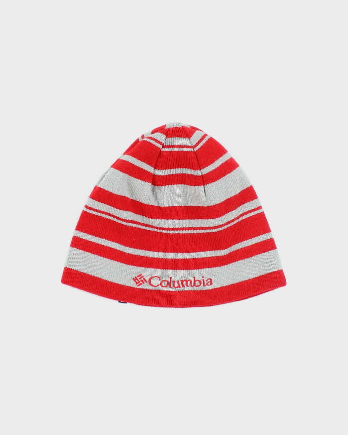 Vintage 2000's Columbia Striped Toque Beanie - OS