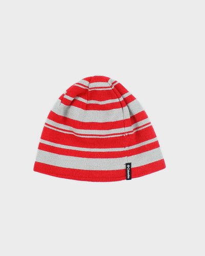 Vintage 2000's Columbia Striped Toque Beanie - OS