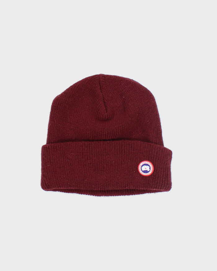 Vintage Canada Goose Merino Wool Chunky Beanie - OS