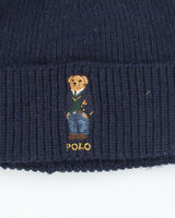 Vintage Ralph Lauren Embroidered Teddy Beanie - OS