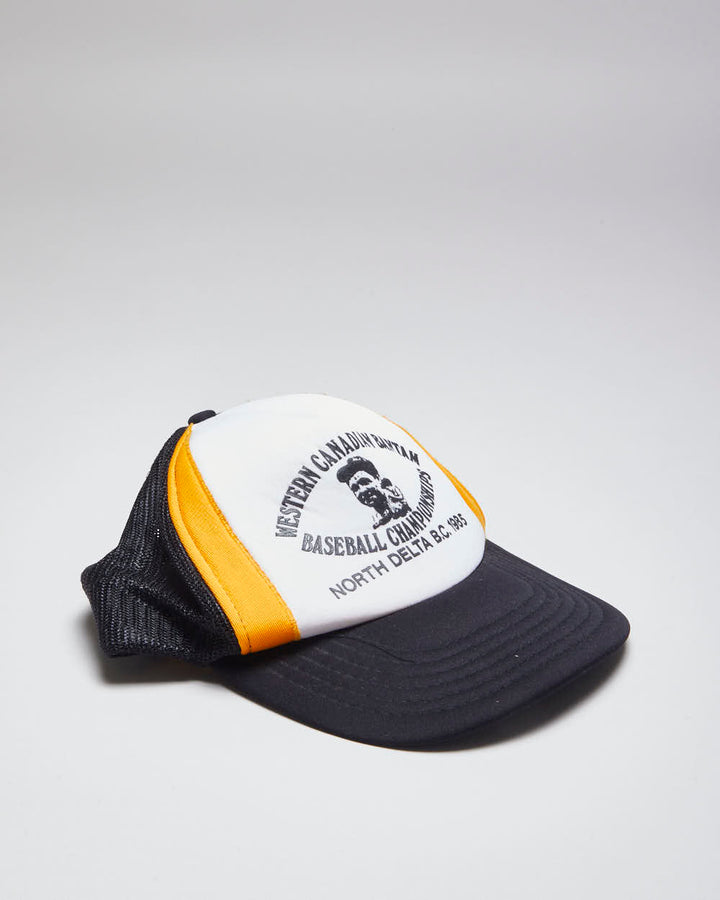 Vintage 90's Baseball Championships Trucker Cap - OS