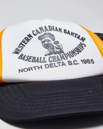 Vintage 90's Baseball Championships Trucker Cap - OS
