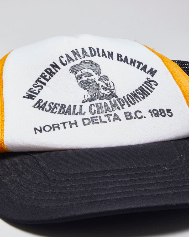 Vintage 90's Baseball Championships Trucker Cap - OS