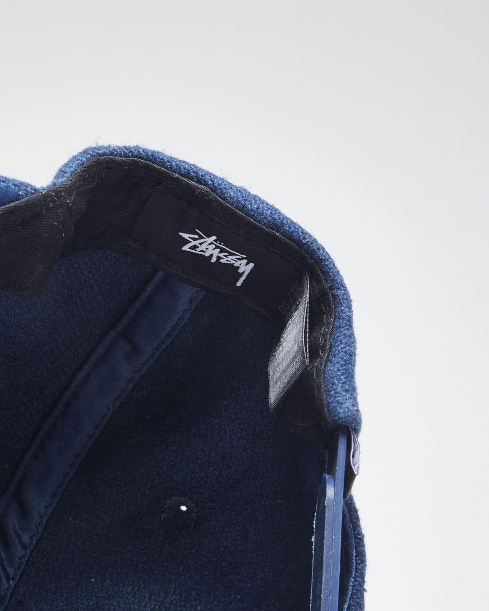 Vintage Stussy Embroidered Logo Snapback Cap - OS