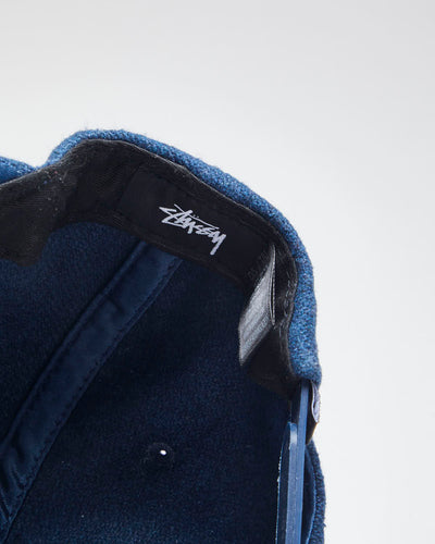 Vintage Stussy Embroidered Logo Snapback Cap - OS