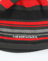 Vintage The North Face Striped Skull Toque Beanie - OS