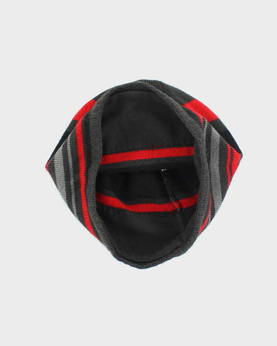 Vintage The North Face Striped Skull Toque Beanie - OS