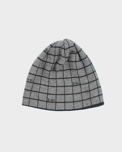 Vintage Michael Kors Patterned Skull Toque Beanie - OS