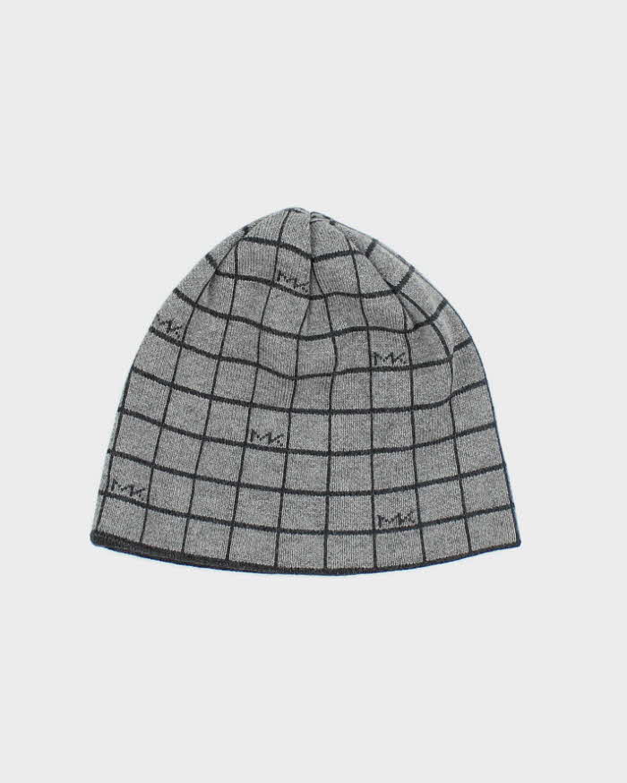 Vintage Michael Kors Patterned Skull Toque Beanie - OS