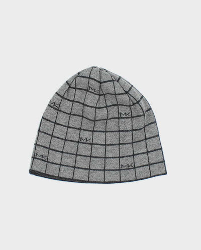 Vintage Michael Kors Patterned Skull Toque Beanie - OS