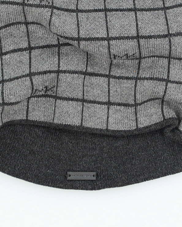 Vintage Michael Kors Patterned Skull Toque Beanie - OS