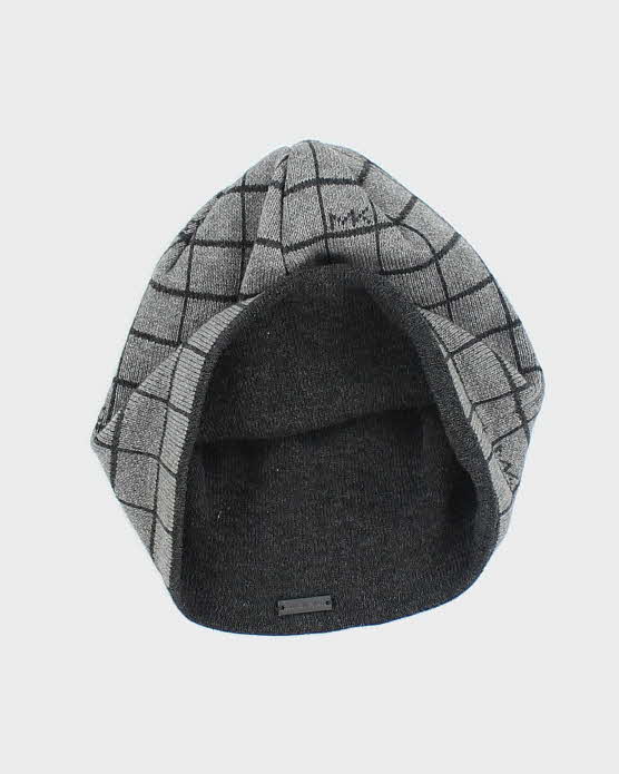 Vintage Michael Kors Patterned Skull Toque Beanie - OS
