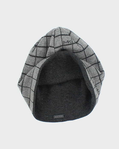 Vintage Michael Kors Patterned Skull Toque Beanie - OS