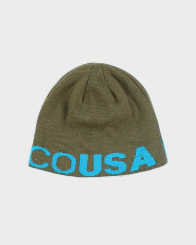 Vintage DC Skate Co Printed Logo Skull Toque Beanie - OS