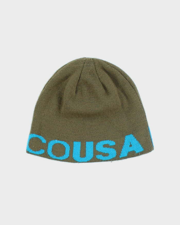 Vintage DC Skate Co Printed Logo Skull Toque Beanie - OS