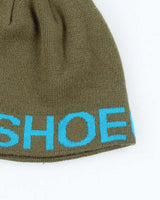 Vintage DC Skate Co Printed Logo Skull Toque Beanie - OS