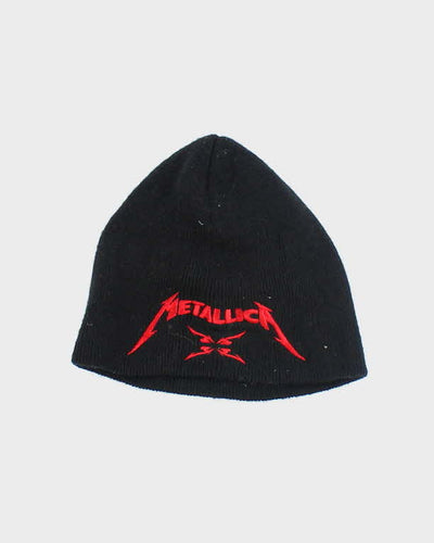 Vintage 90's Metallica Embroidered Logo Toque Beanie - OS
