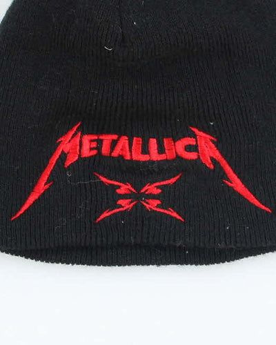 Vintage 90's Metallica Embroidered Logo Toque Beanie - OS