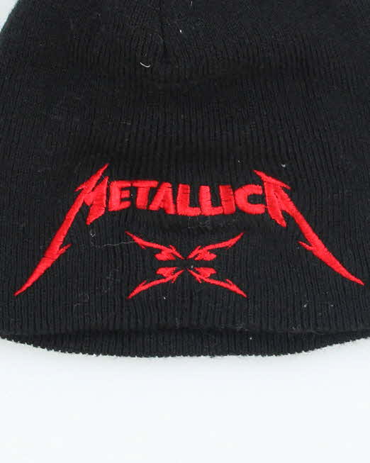 Vintage 90's Metallica Embroidered Logo Toque Beanie - OS