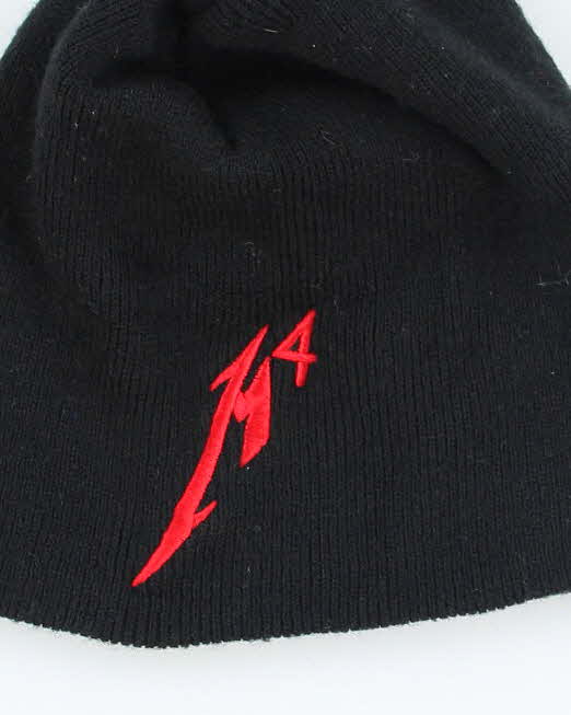 Vintage 90's Metallica Embroidered Logo Toque Beanie - OS