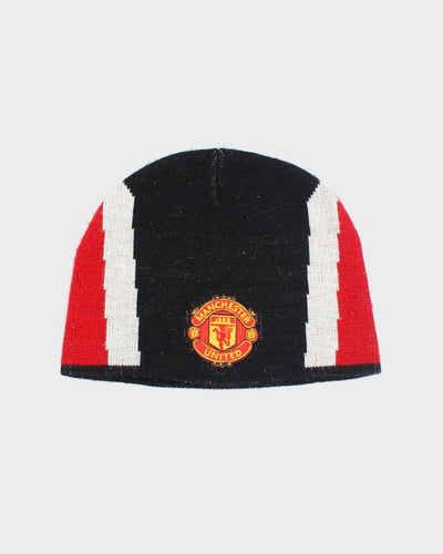 Vintage Manchester United Football Club Skull Toque Beanie - OS