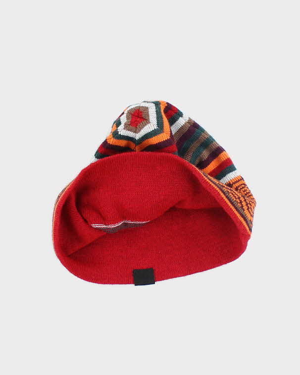 Vintage Arc'teryx Patterned Skull Toque Beanie - OS