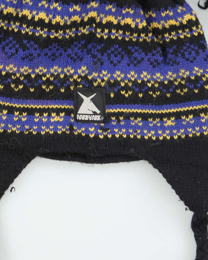 Vintage Y2K Aardvark Toggle Beanie - OS