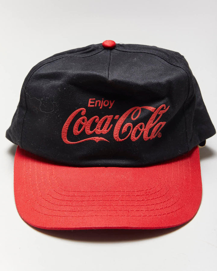 Vintage 2000's Coca Cola Spell Out Baseball Cap - OS