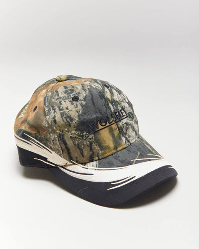 Vintage 2000's Mossy Oak Camo Embroidered Cap - OS