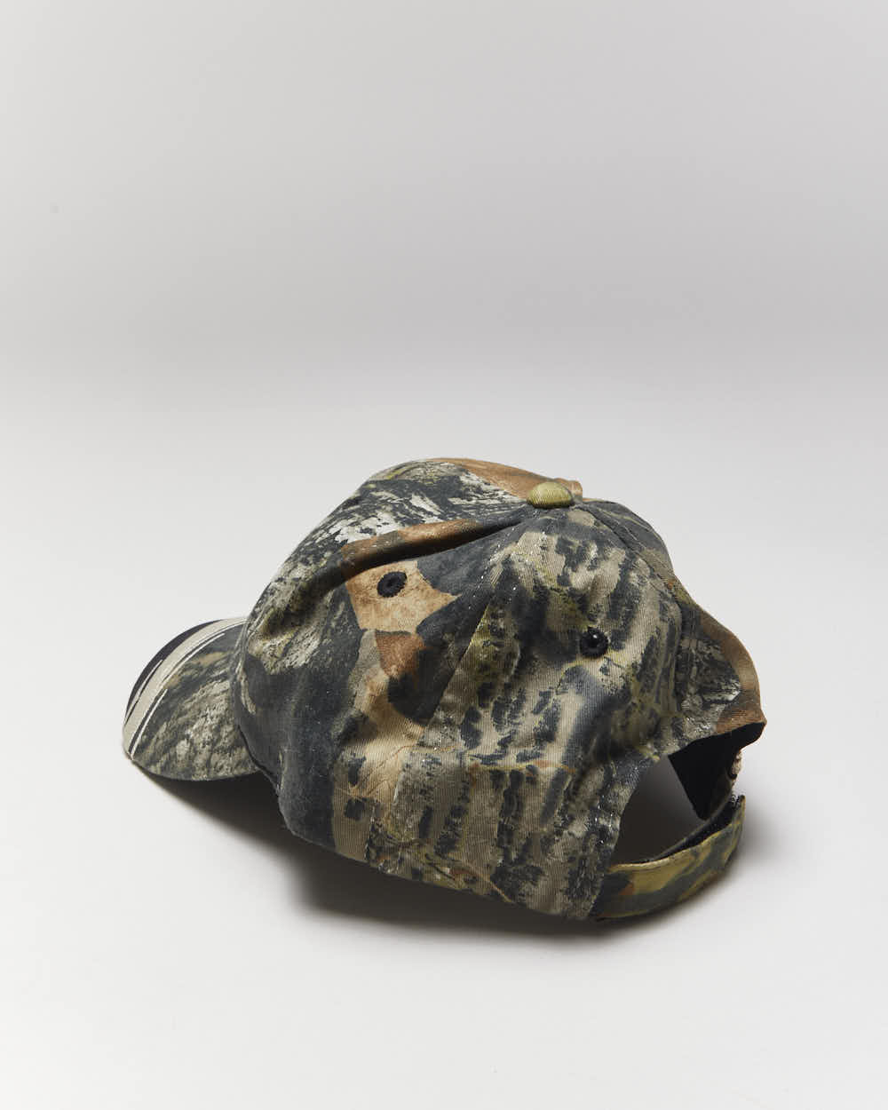 Vintage 2000's Mossy Oak Camo Embroidered Cap - OS