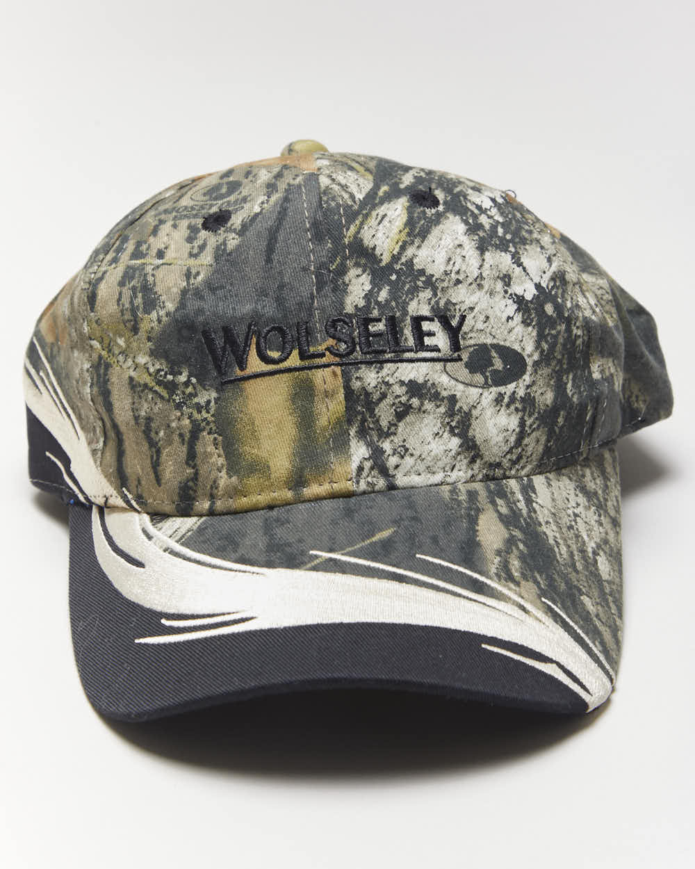 Vintage 2000's Mossy Oak Camo Embroidered Cap - OS