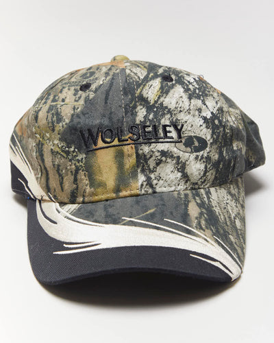 Vintage 2000's Mossy Oak Camo Embroidered Cap - OS