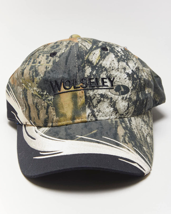 Vintage 2000's Mossy Oak Camo Embroidered Cap - OS