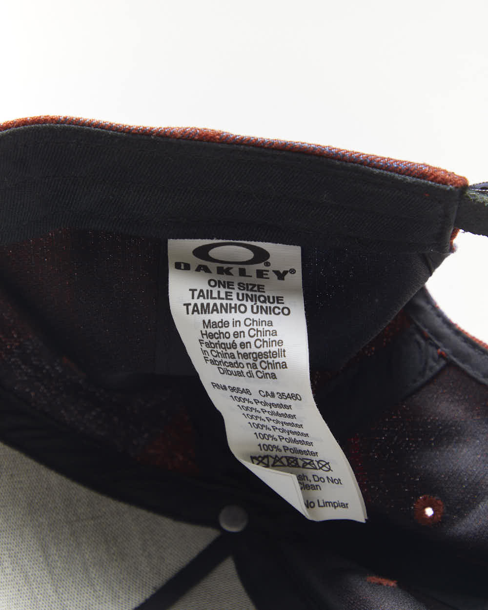Vintage 2000's Oakley Factory Pilot Snapback Cap - OS