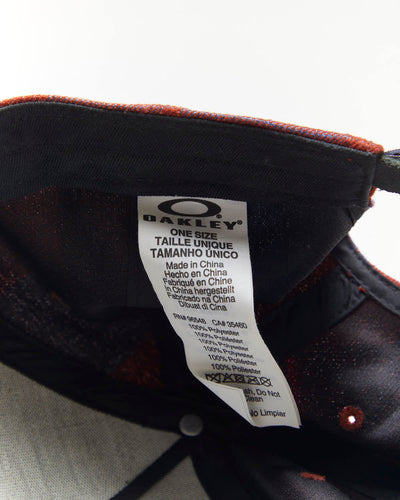 Vintage 2000's Oakley Factory Pilot Snapback Cap - OS