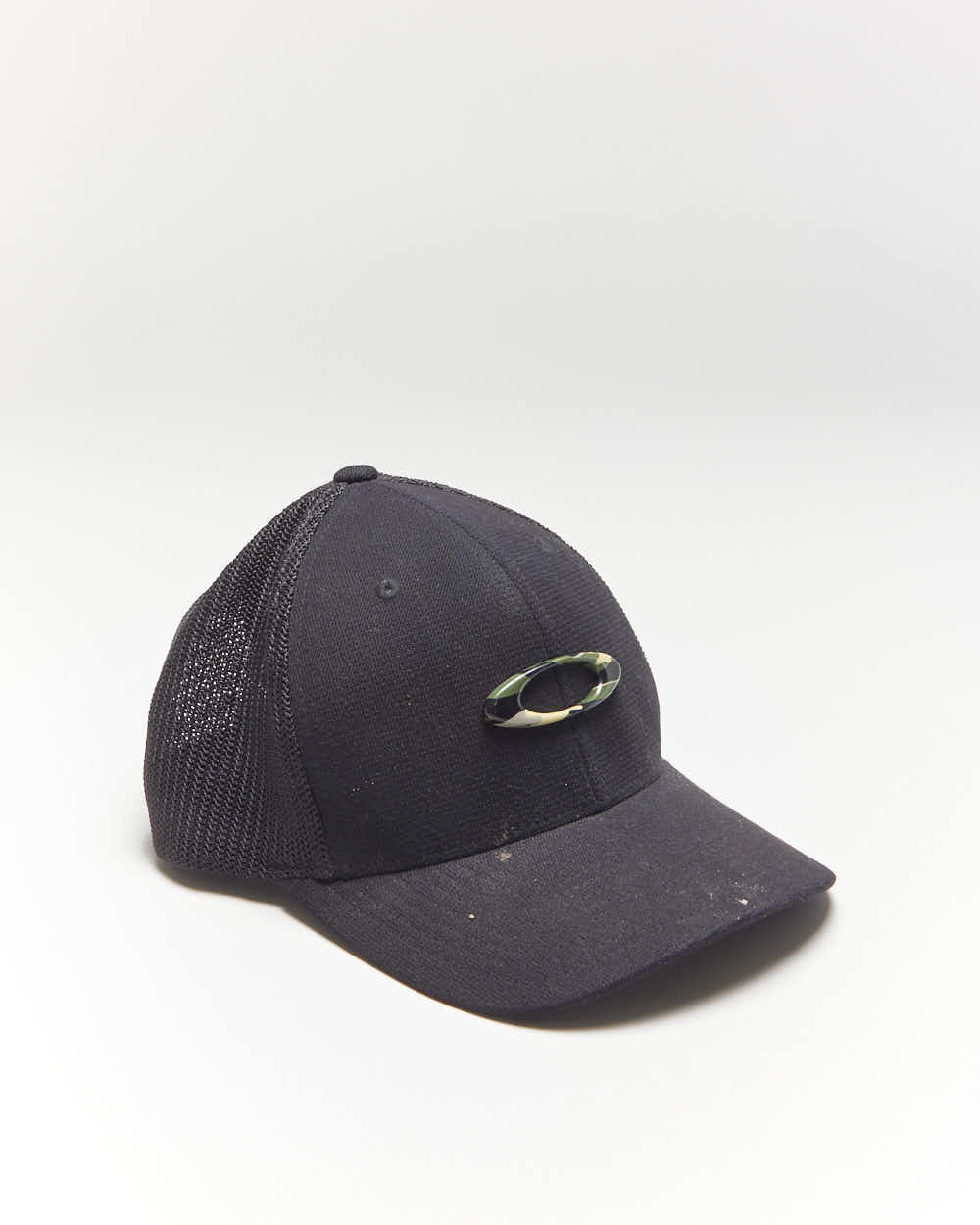 Vintage Oakley O Logo Fitted Trucker Cap - L/XL