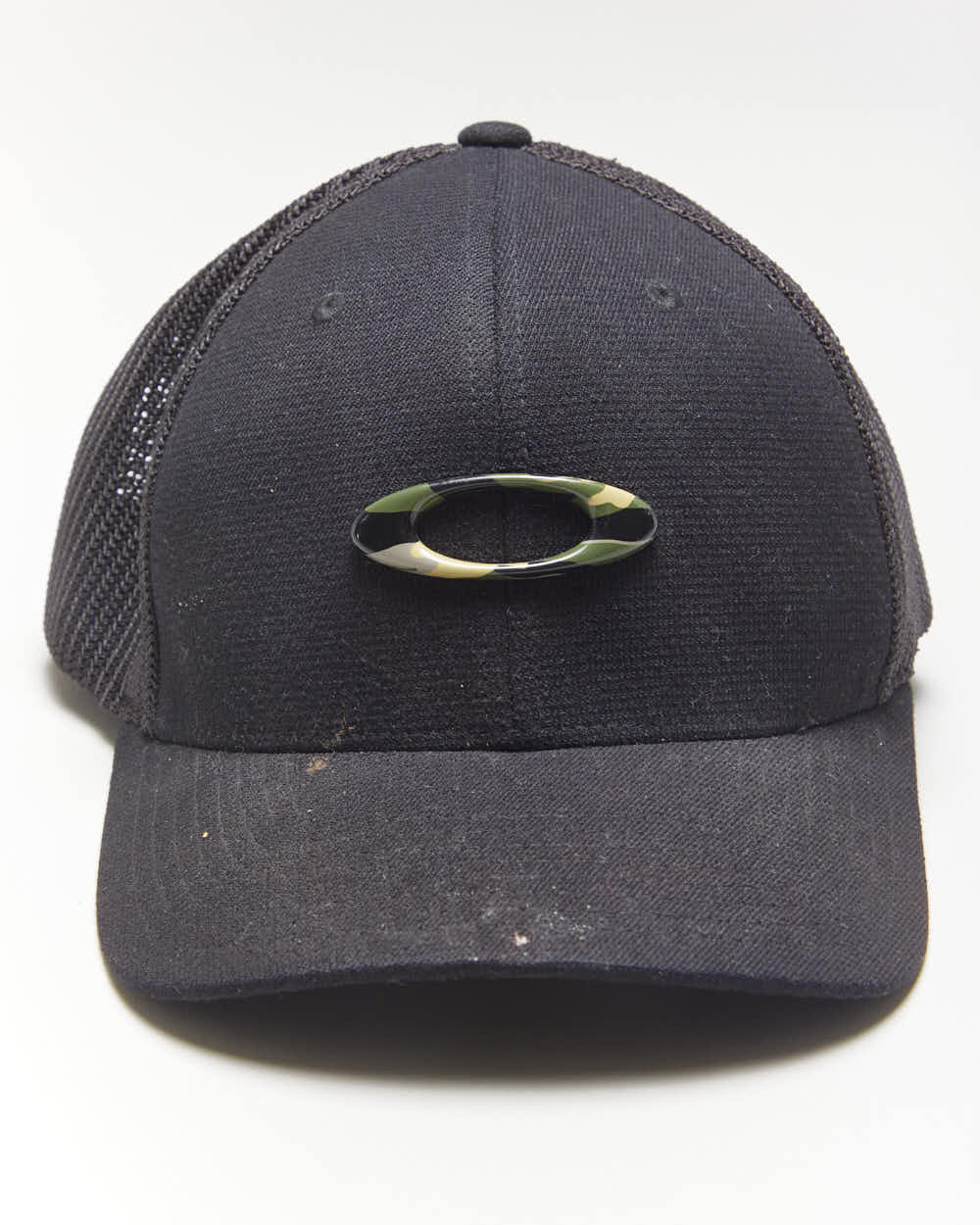 Vintage Oakley O Logo Fitted Trucker Cap - L/XL