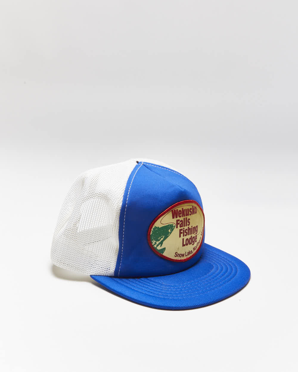 Vintage Wekusko Falls Fishing Lodge Trucker Hat- OS