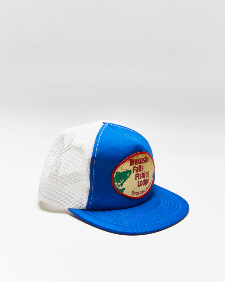 Vintage Wekusko Falls Fishing Lodge Trucker Hat- OS