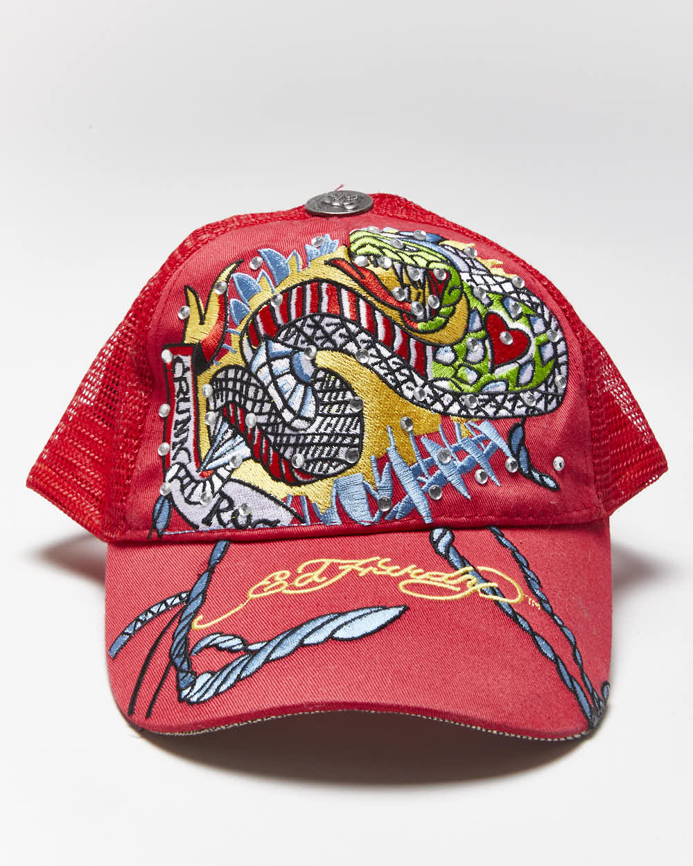Vintage Y2k 00s Ed Hardy Trucker Hat- OS