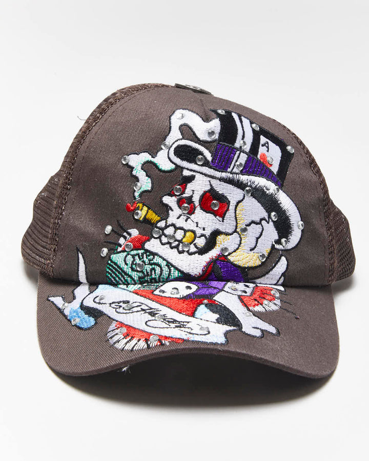 Vintage Y2k 00s Ed Hardy Trucker Hat- OS