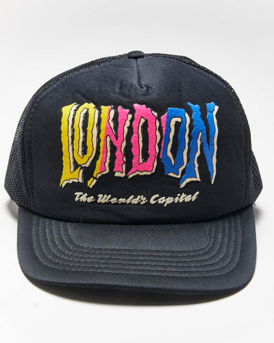 Vintage The World Capital Trucker Hat- OS