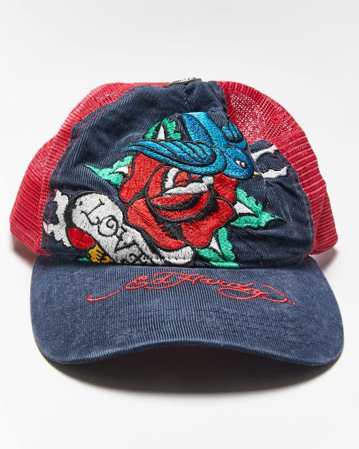 Vintage Y2k 00s Ed Hardy Trucker Hat- OS