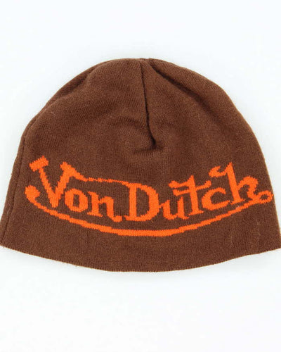 Vintage Y2k 00s Von Dutch Beanie