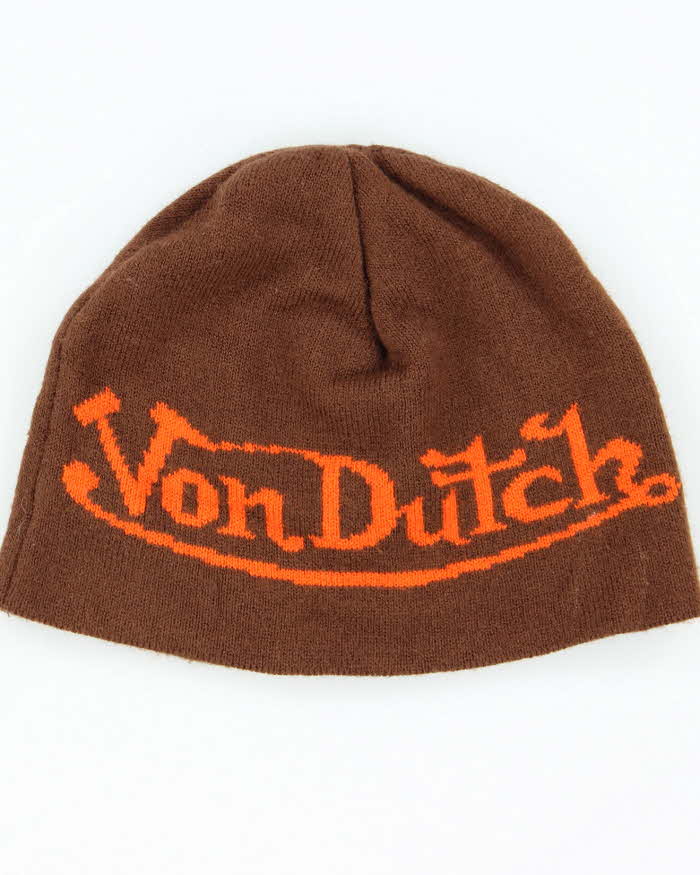 Vintage Y2k 00s Von Dutch Beanie