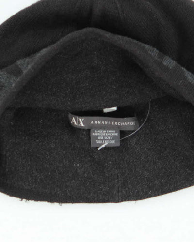 Vintage 00s Armani Exchange Beanie