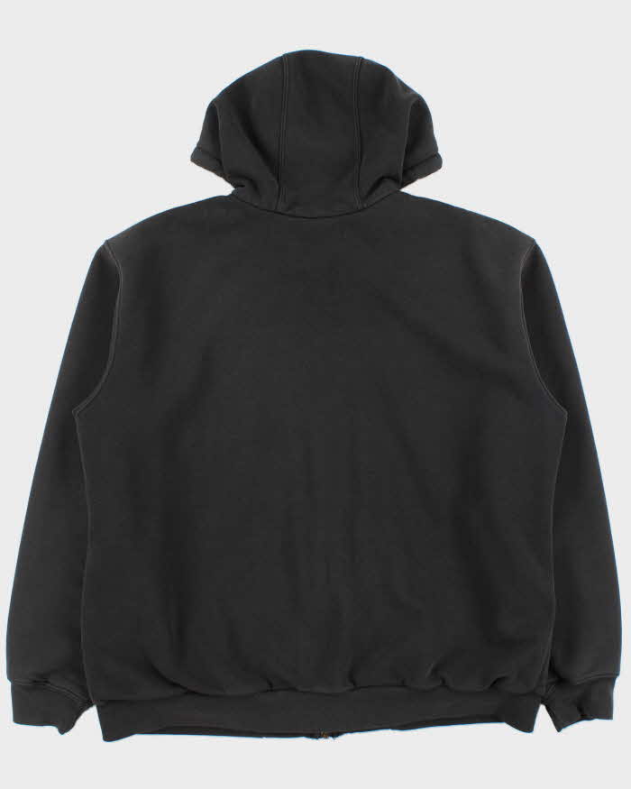 Vintage Carhartt Rain Defender Heavyweight Zip-up Hoodie - L