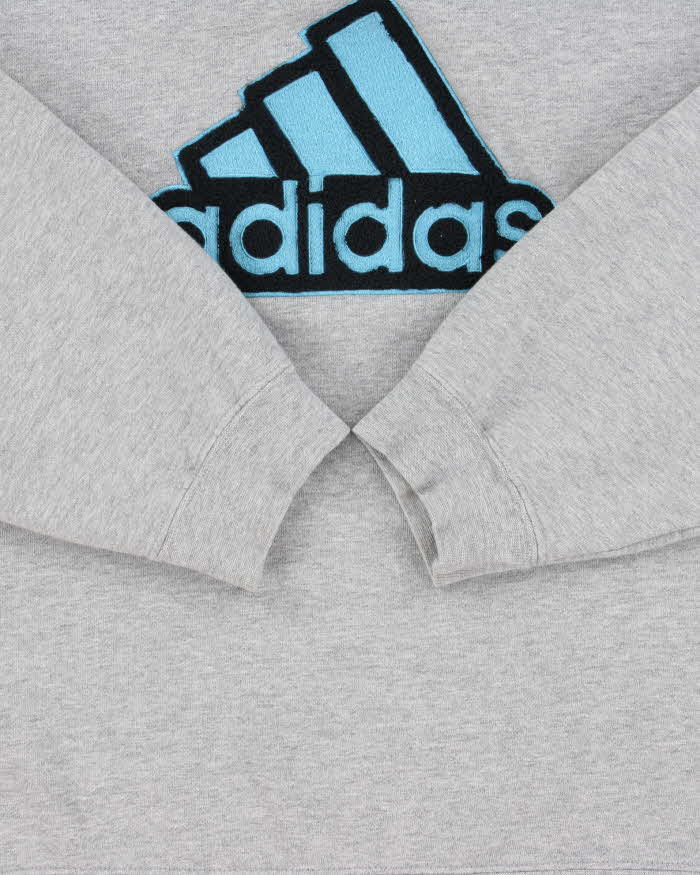Vintage 2003 Adidas Big Trefoil Crewneck Sweatshirt - S