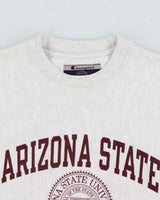 Vintage 1990s Champion Reverse Weave Arizona State Crewneck Sweatshirt - S
